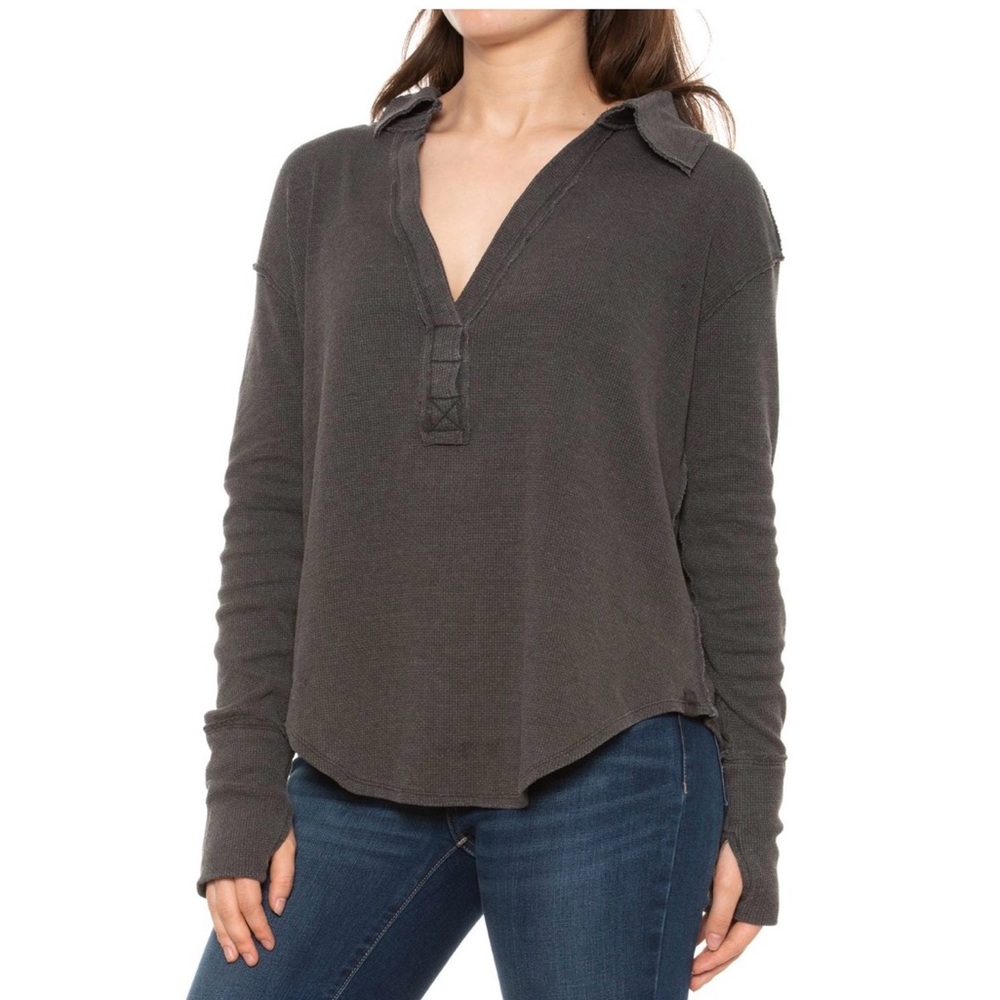 We The Free Anakin Thermal Henley Top